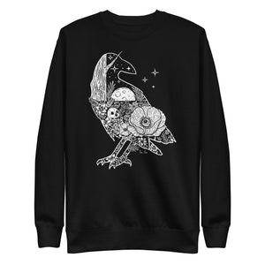 Night of the Raven Sweatshirt - Black
